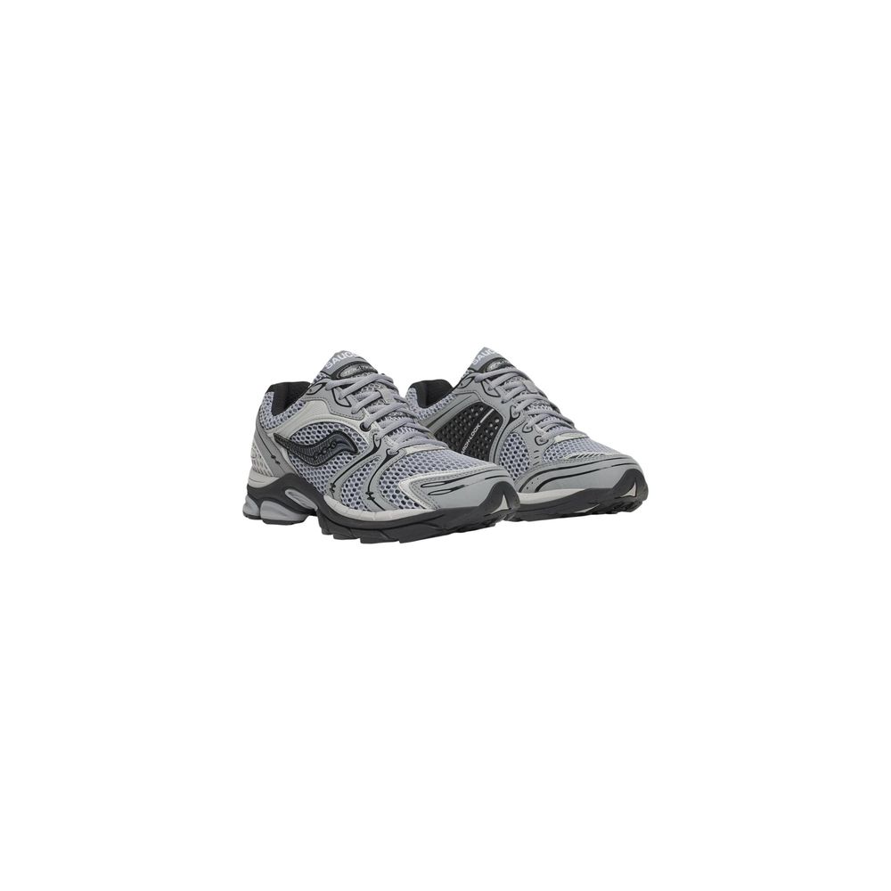 Saucony Gray Synthetic Athletic Sneakers