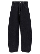 Comme Des Garçons Blue Cotton Jeans Denim