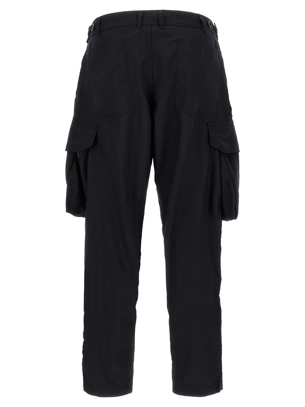 Comme Des Garçons Blue Polyester Cargo Pants