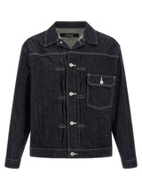 Comme Des Garçons Blue Cotton Denim Jacket