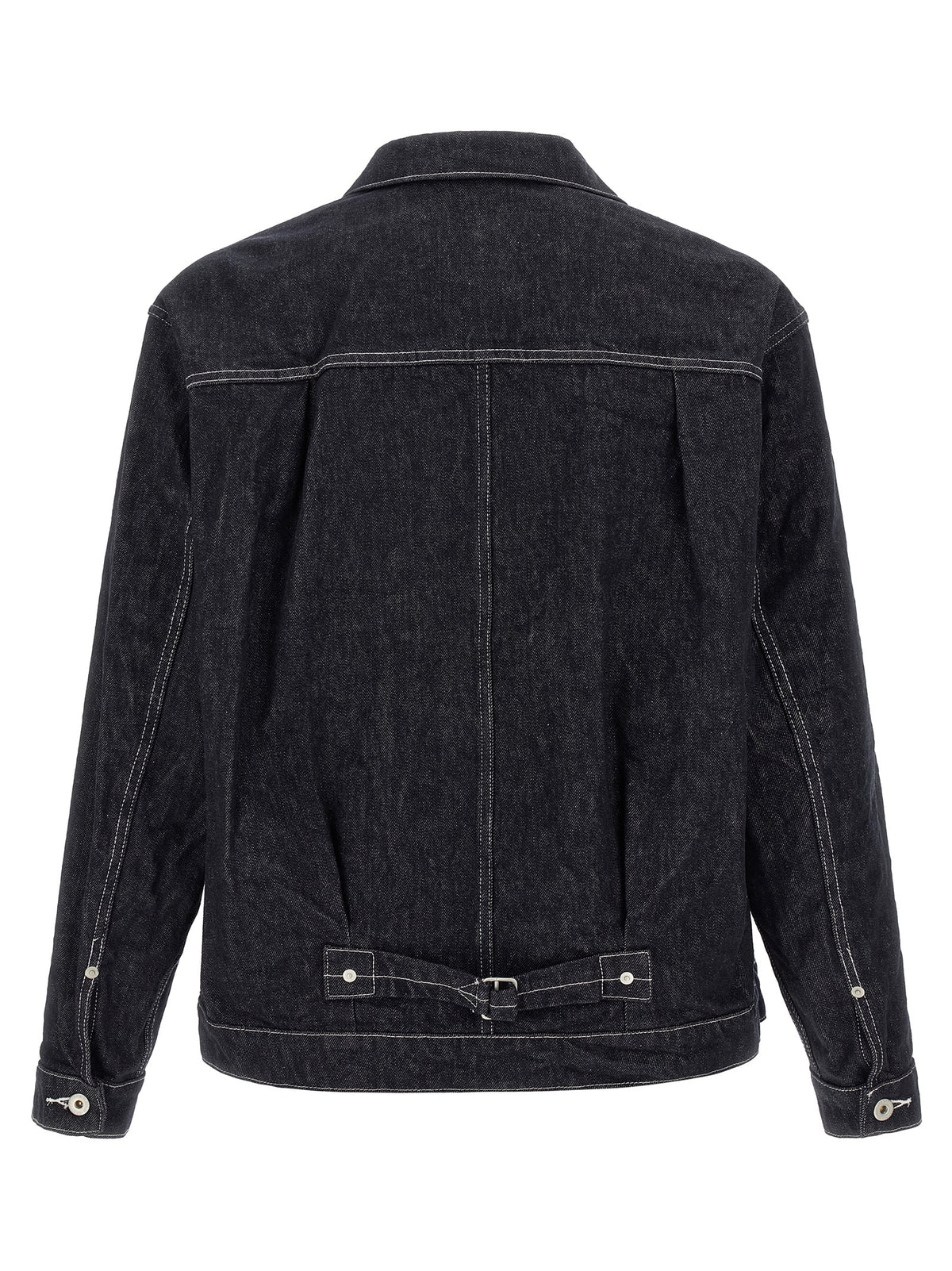 Comme Des Garçons Blue Cotton Denim Jacket
