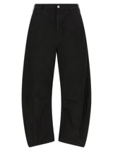 Comme Des Garçons Black Polyester Casual Pants