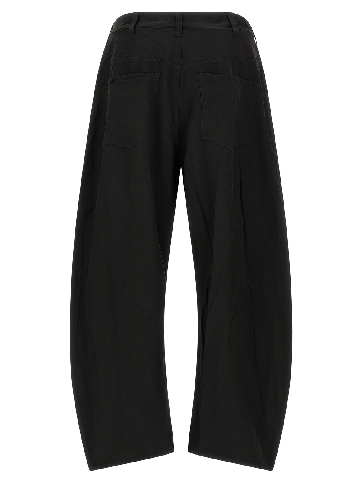 Comme Des Garçons Black Polyester Casual Pants