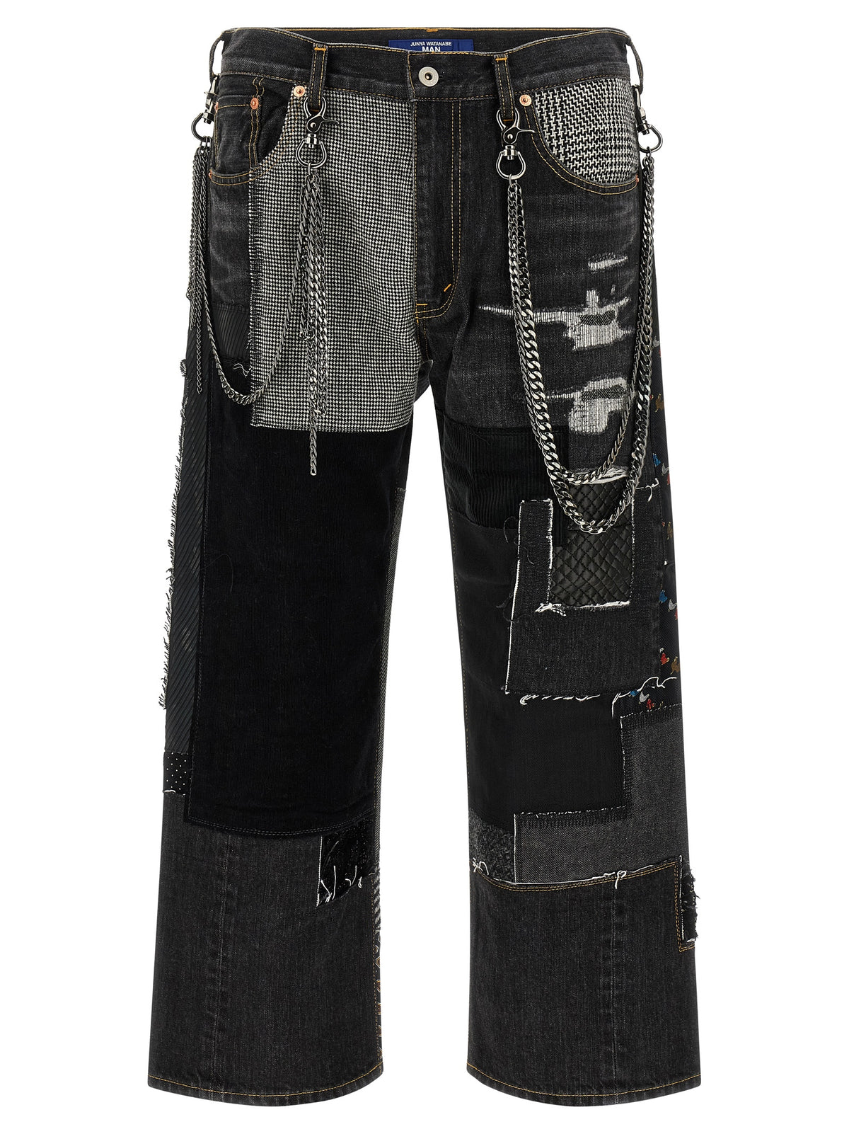 Junya Watanabe Blue Cotton Jeans Denim