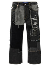 Junya Watanabe Blue Cotton Jeans Denim