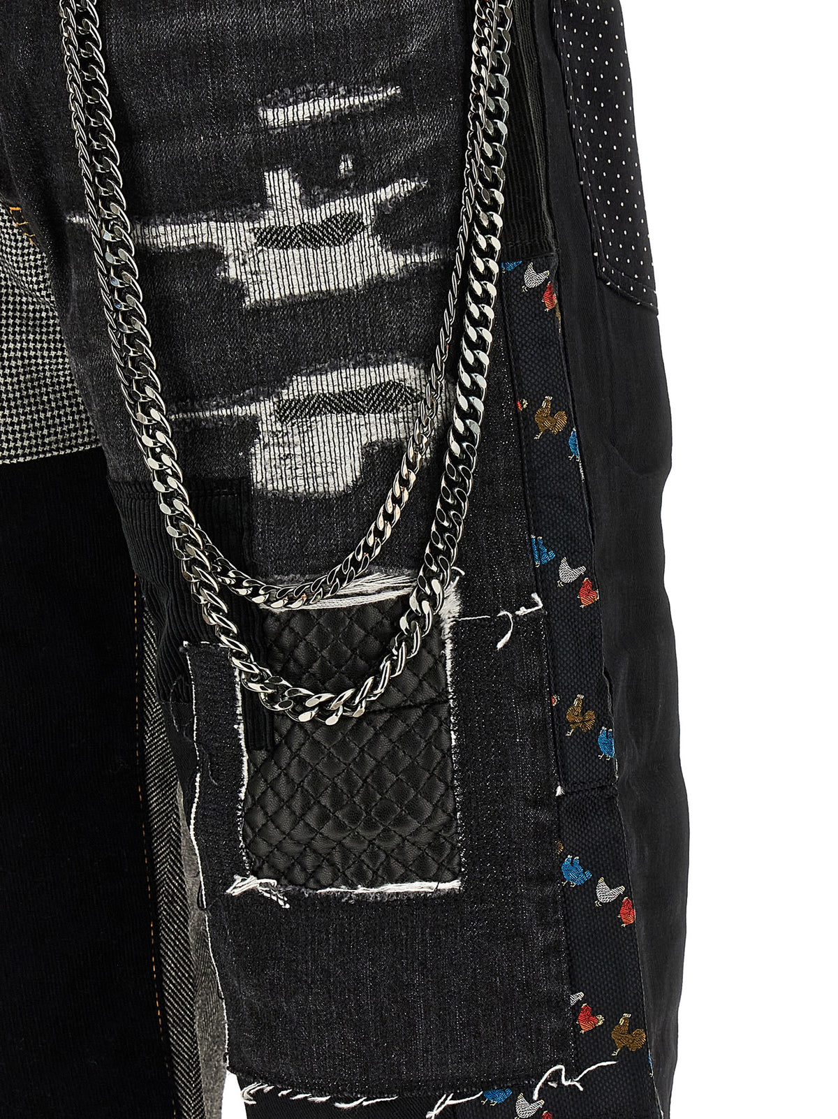 Junya Watanabe Blue Cotton Jeans Denim