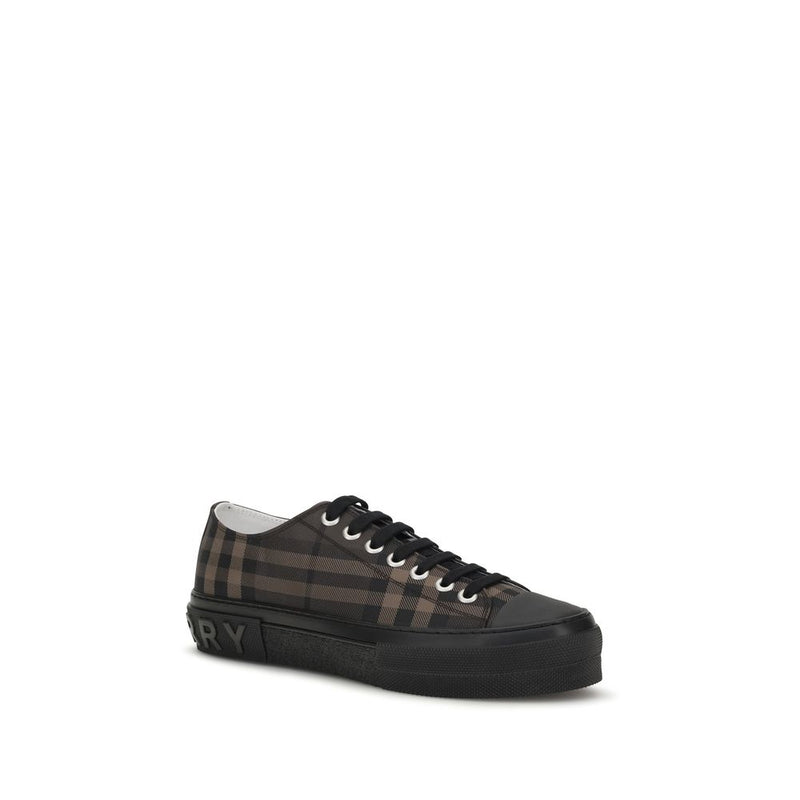Burberry Jack Check Brown Polyamide Chunky Sneakers