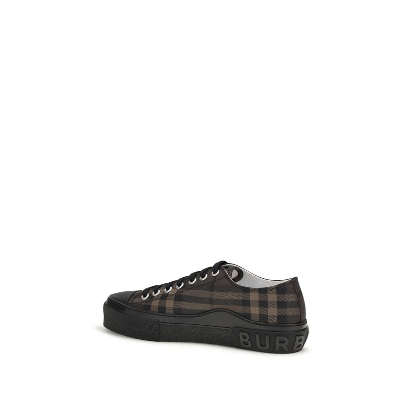 Burberry Jack Check Brown Polyamide Chunky Sneakers