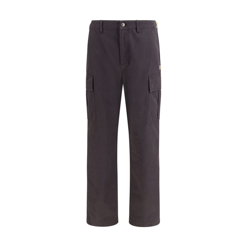 Burberry Brown Cotton Cargo Pants for Men
