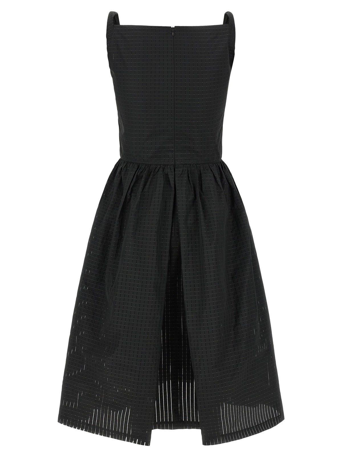 Vivienne Westwood Black Polyester Midi Dress