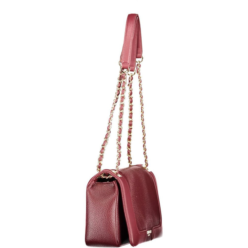 Sac à main en polyuréthane rouge Twinset pour femmes