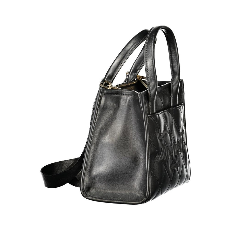 Twinset Black Polyurethane Women's Tote Bag