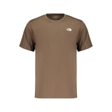 The North Face Brown Cotton Men's T-Shirt