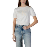 Calvin Klein Jeans Beige Cotton Sweatshirt