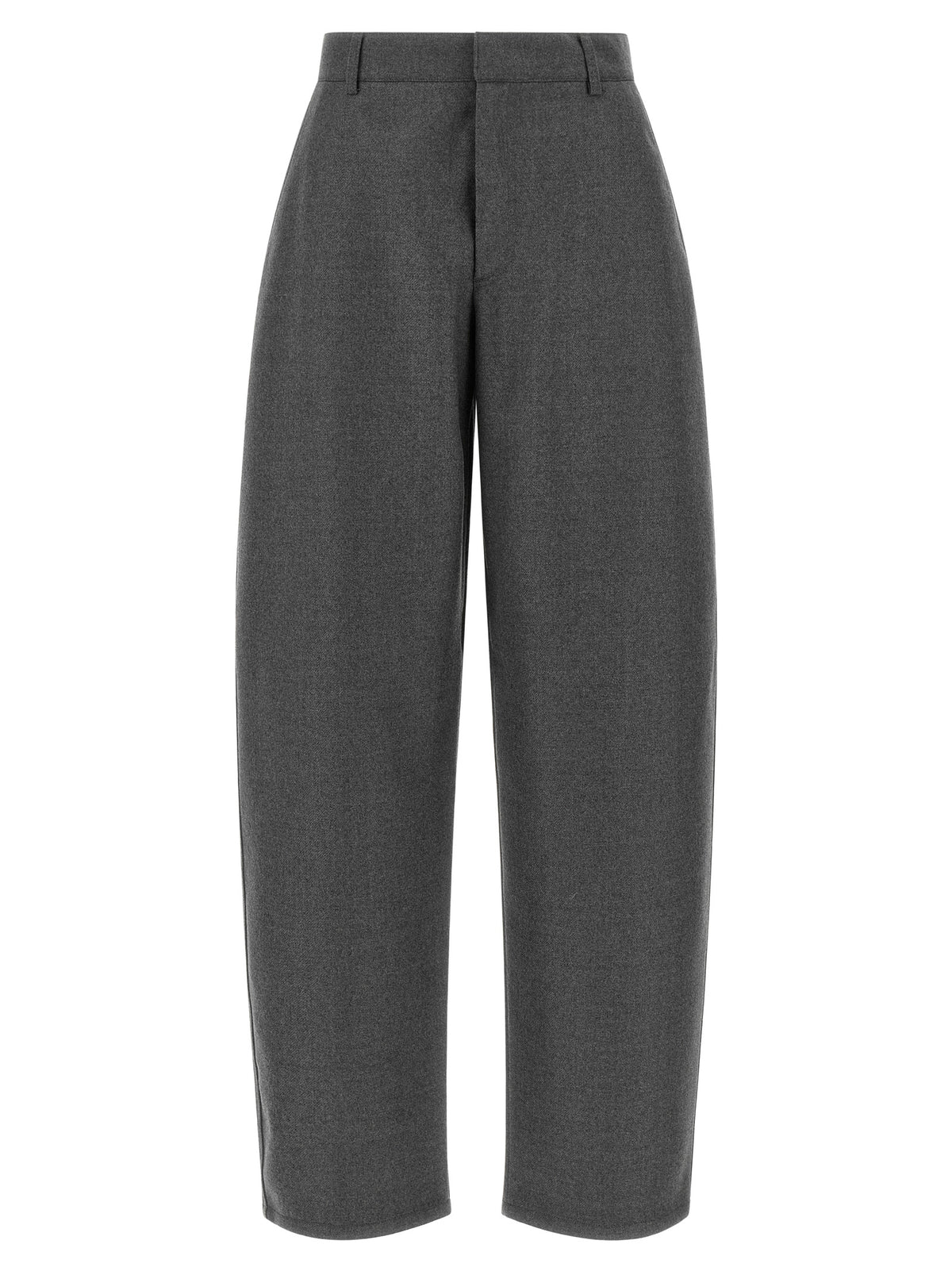 Armarium Gray Virgin Wool Casual Pants