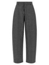 Armarium Gray Virgin Wool Casual Pants