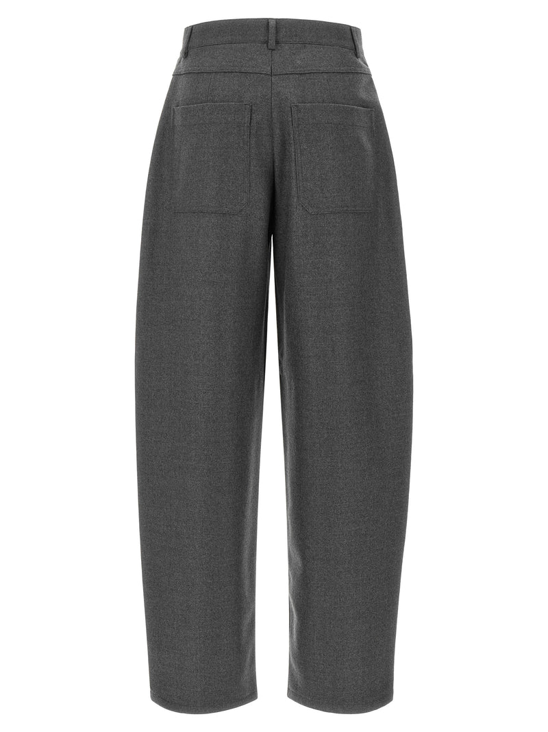 Armarium Siro Gray Virgin Wool Casual Pants