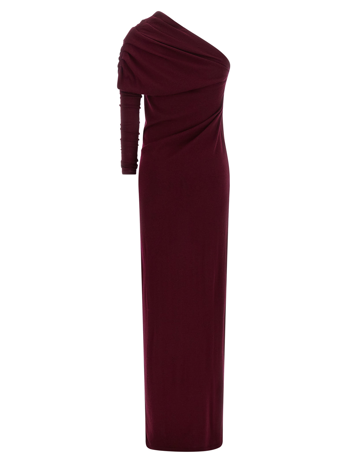 Armarium Bordeaux Merino Wool Long Dress