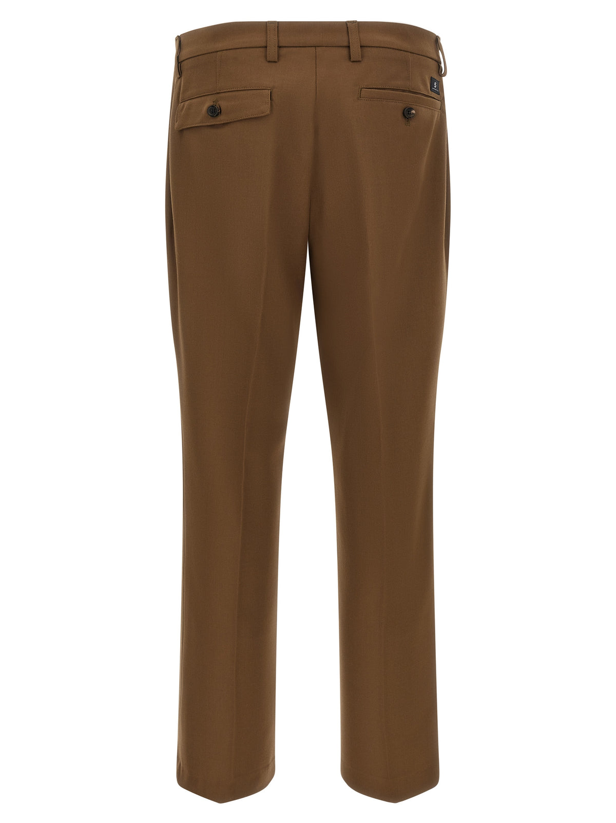 Department 5 Brown Polyester Chino Pants