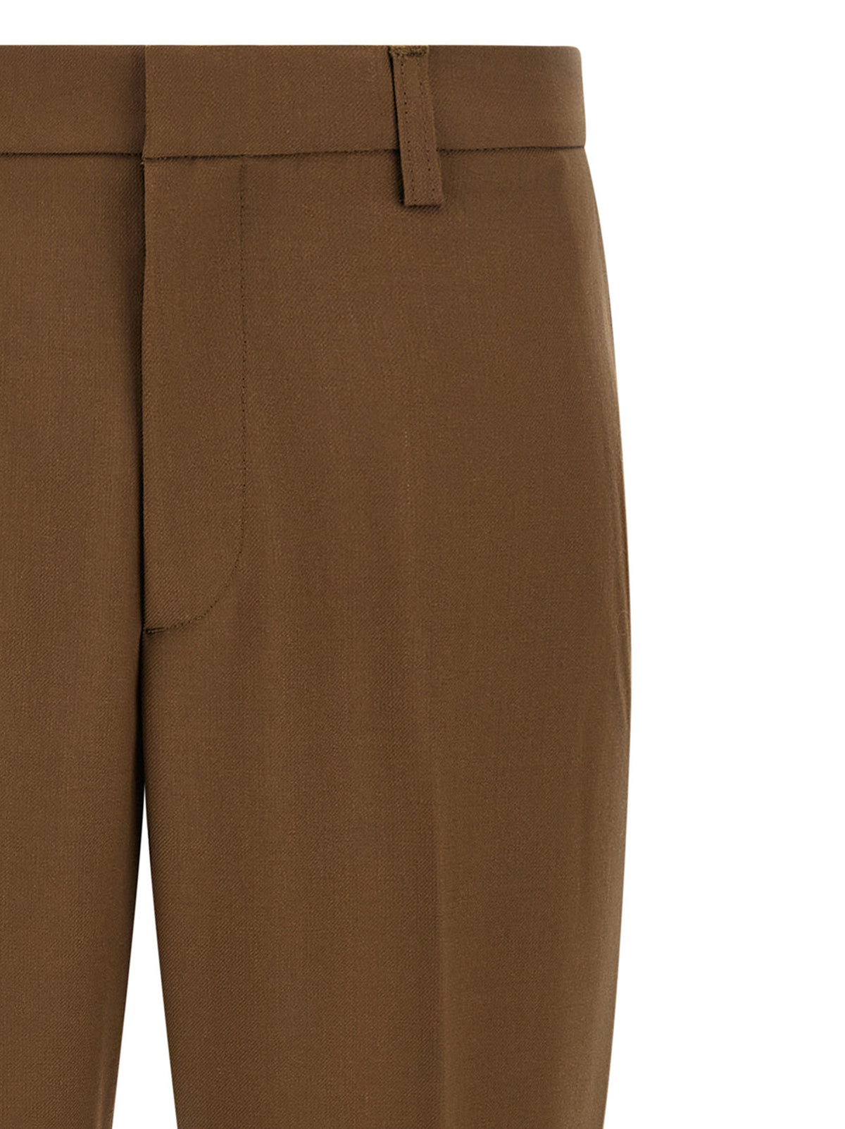 Department 5 Brown Polyester Chino Pants