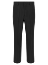 Department 5 Black Polyester Chino Pants