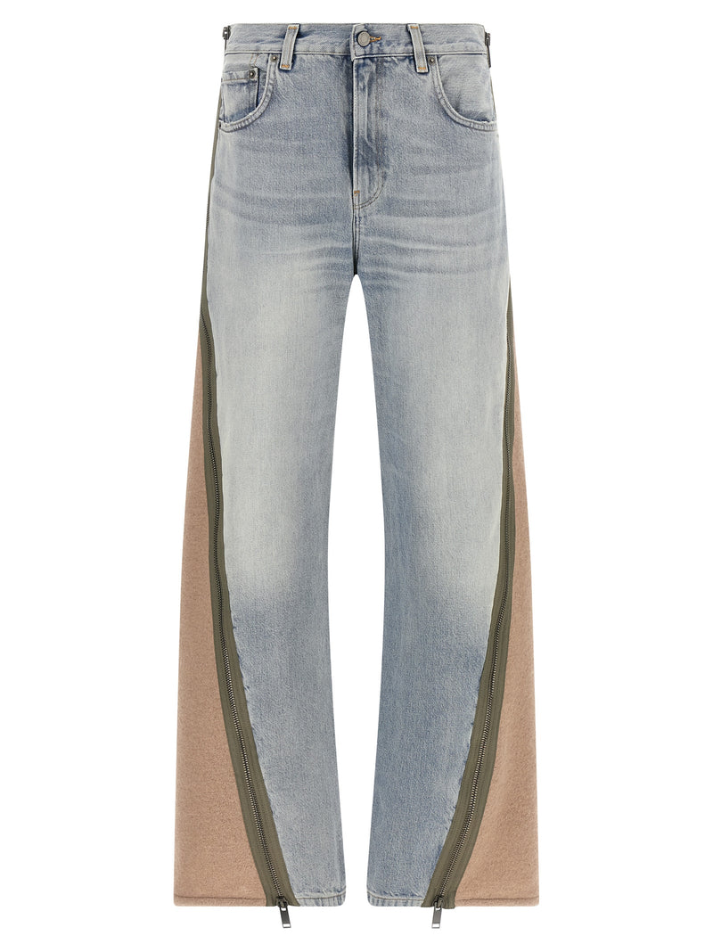 Haikure Bonnie Multicolor Cotton Straight-Leg Jeans