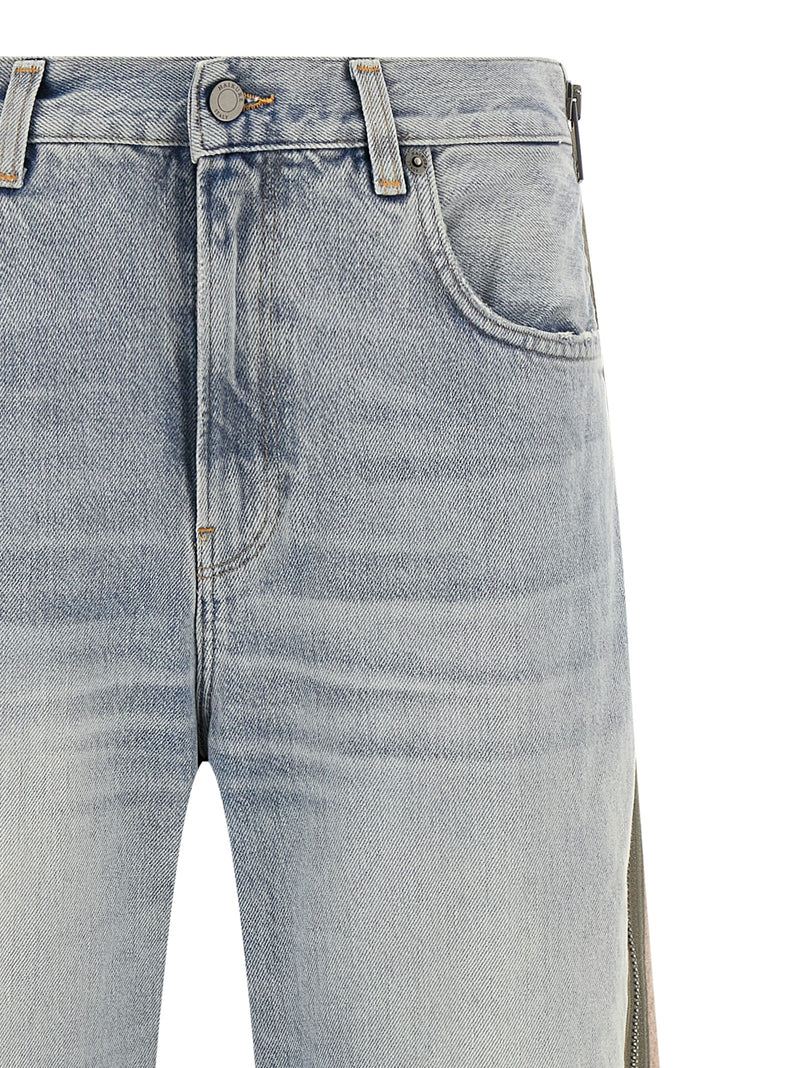Haikure Bonnie Multicolor Cotton Straight-Leg Jeans