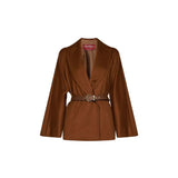 Max Mara Brown Virgin Wool Jacket
