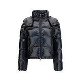 Moncler Black Goose Down Full-Length Jacket
