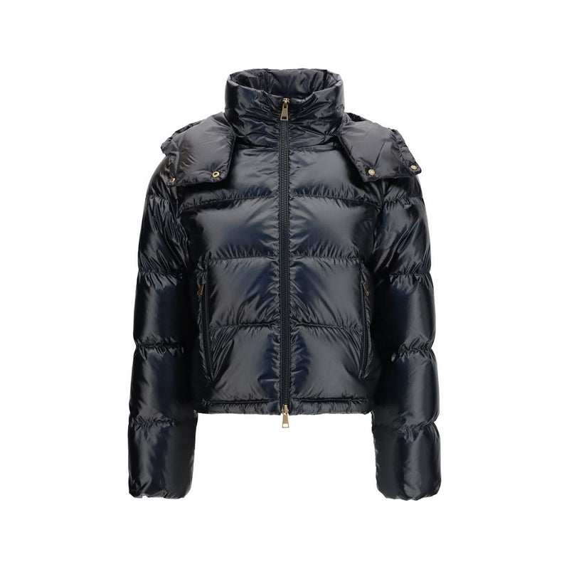 Moncler Niveole Black Goose Down Full-Length Jacket