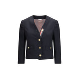 Thom Browne Blue Wool Oves Aries Jacket