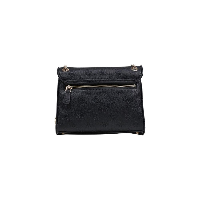 Guess Anise Convertible Xbody Flap Handbag - Black