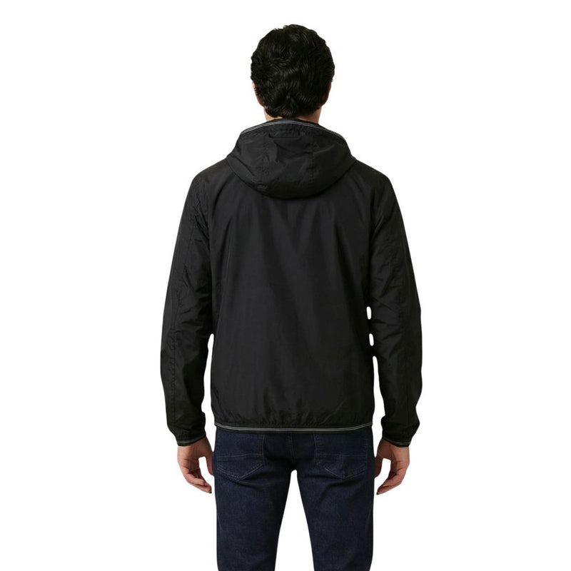 Blauer Black Polyamide Shell Jacket