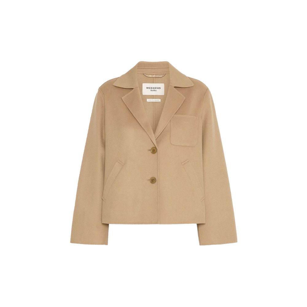 Max Mara Brown Polyamide Full-Length Jacket