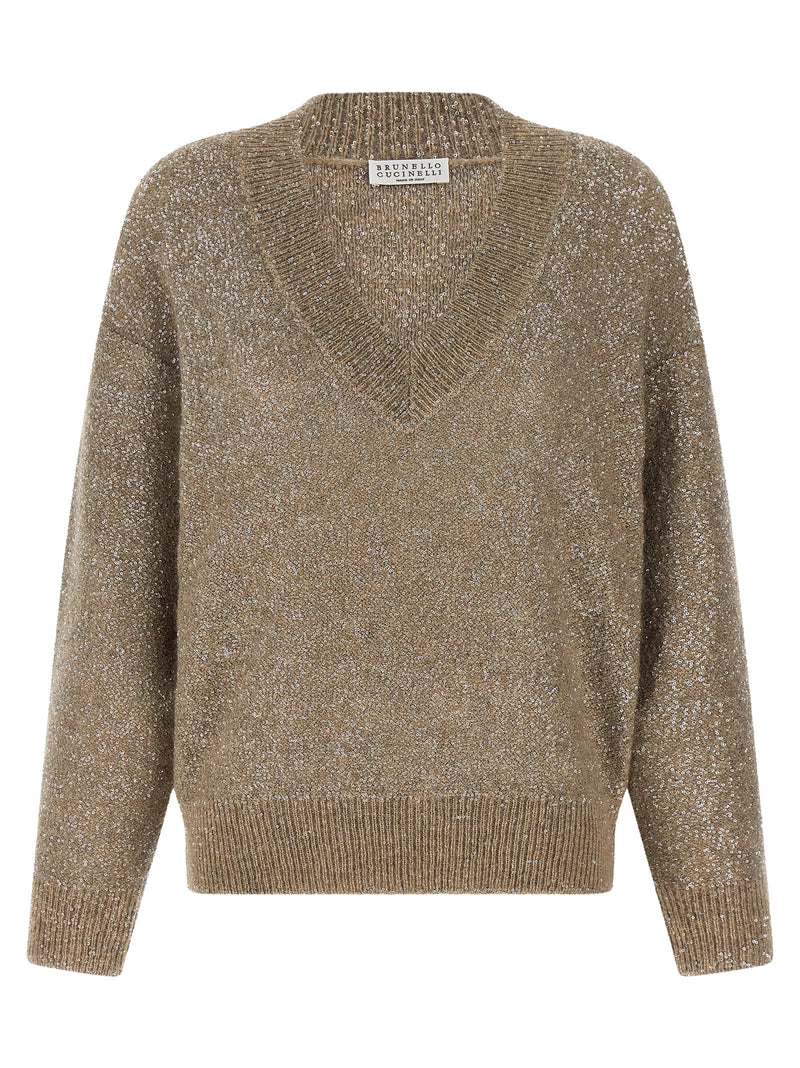 Brunello Cucinelli Beige Polyamide Cardigan