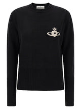 Vivienne Westwood Black Wool Cardigan