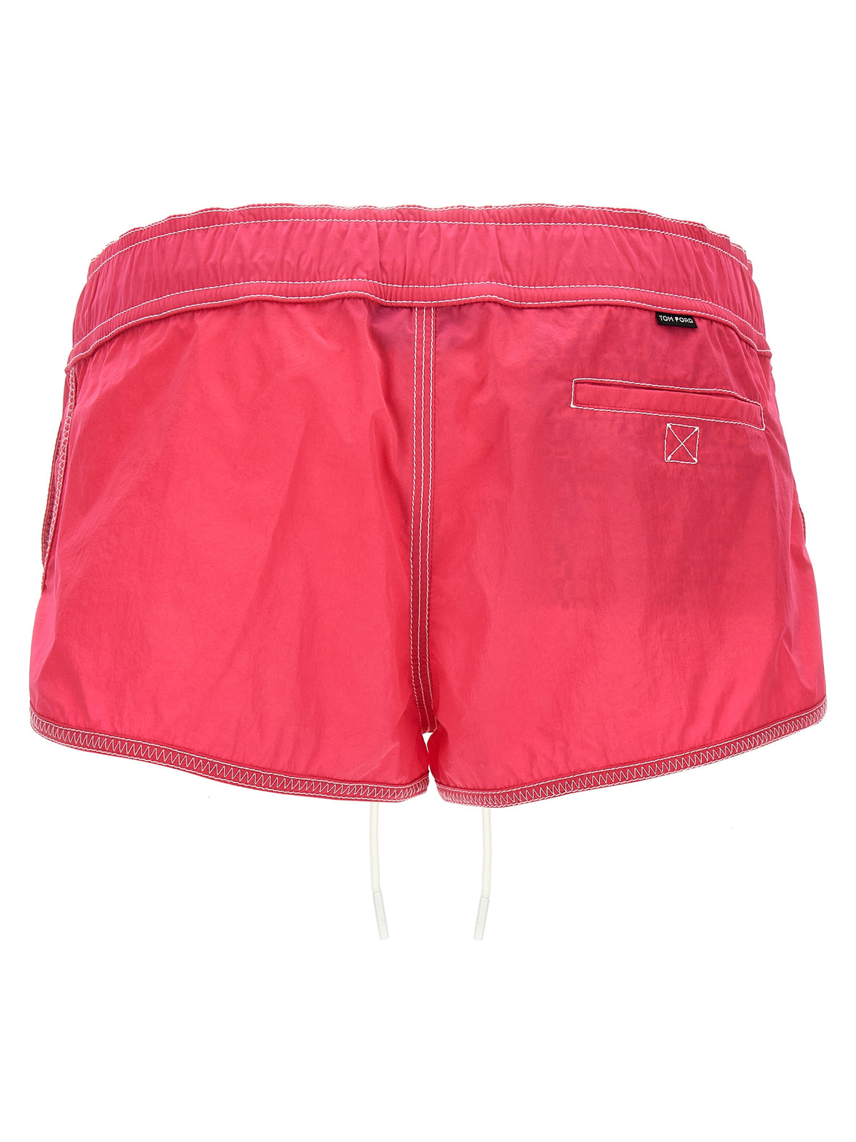 Tom Ford Fuchsia Polyamide Bermuda Shorts