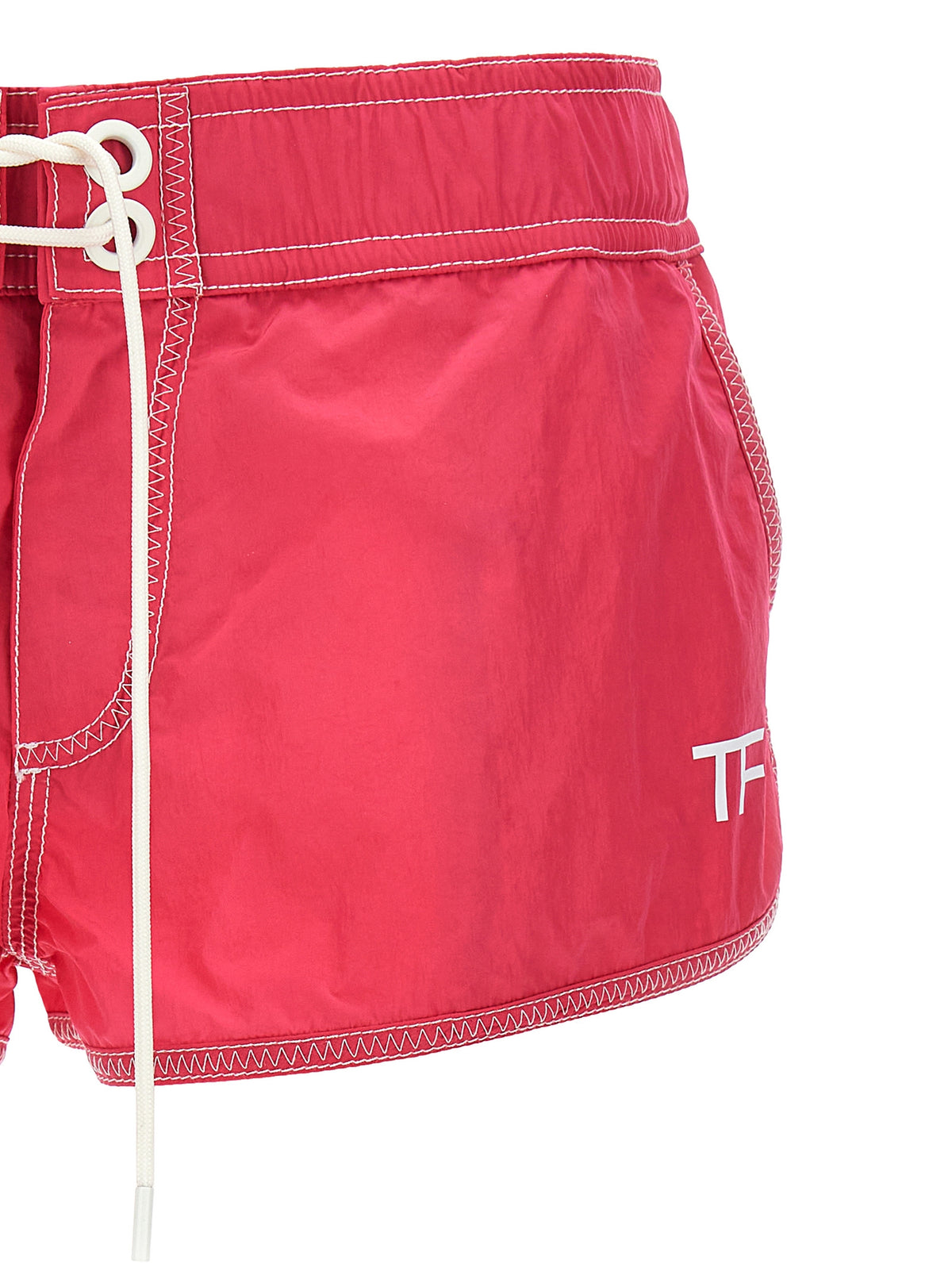 Tom Ford Fuchsia Polyamide Bermuda Shorts