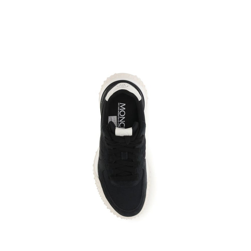 Moncler Black Polyamide Athletic Sneakers