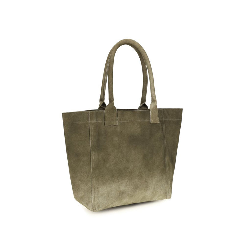 Isabel Marant Bicolor Cotton Shoulder Bag