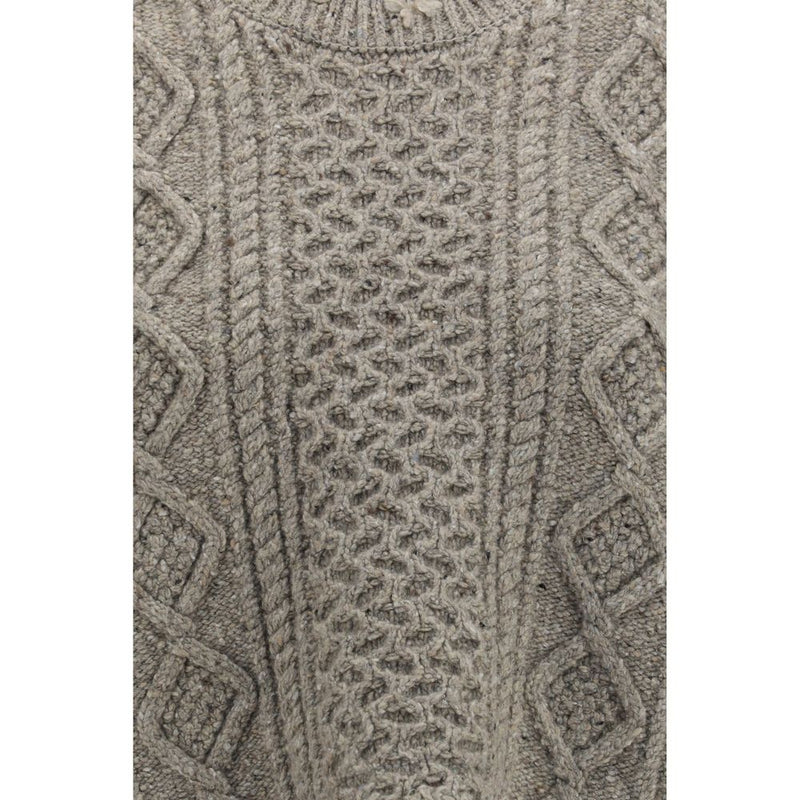 R13 Beige Wool Oves Aries Sleeveles Sweater