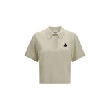 Isabel Marant Étoile Gray Cotton Polo Shirt