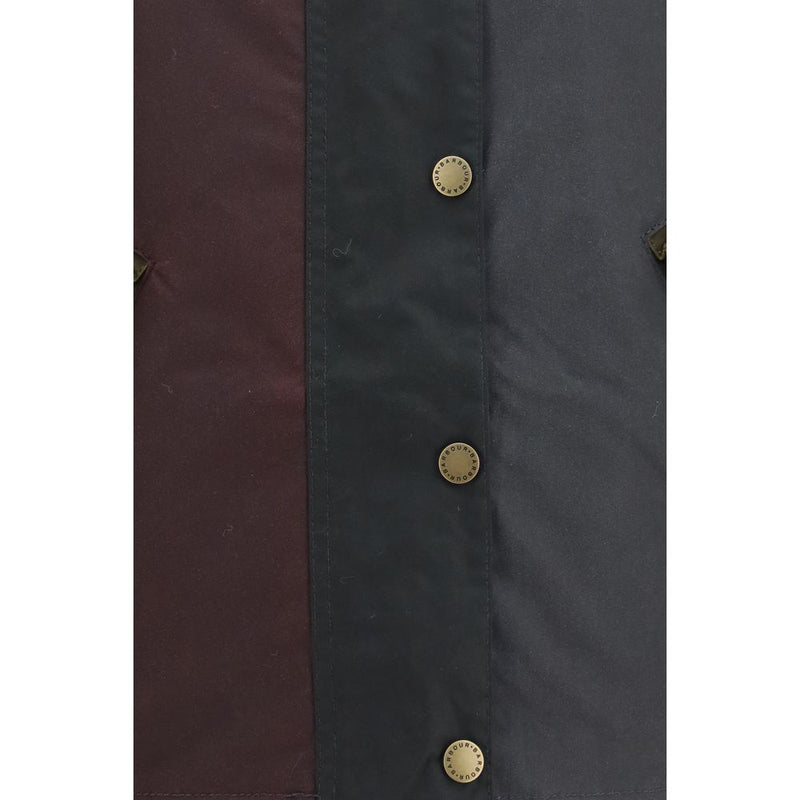 Barbour Blue Cotton Full-Length Jacket