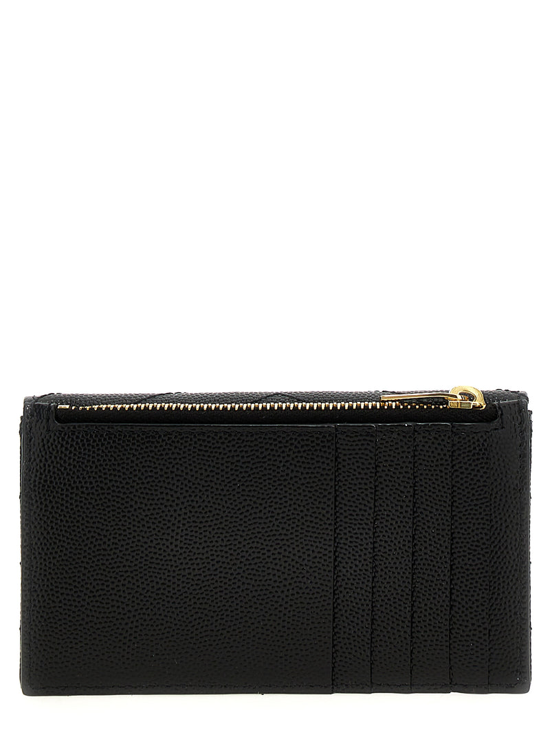 Saint Laurent Black Calfskin Cardholder