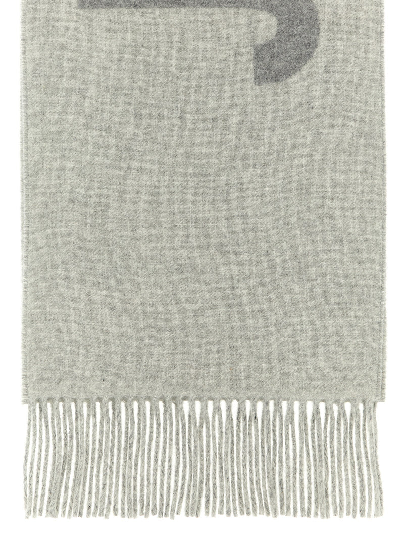 Jacquemus Gray Wool Foulard