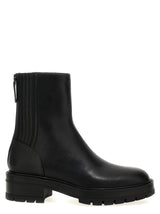 Aquazzura Black Calfskin Ankle Boots