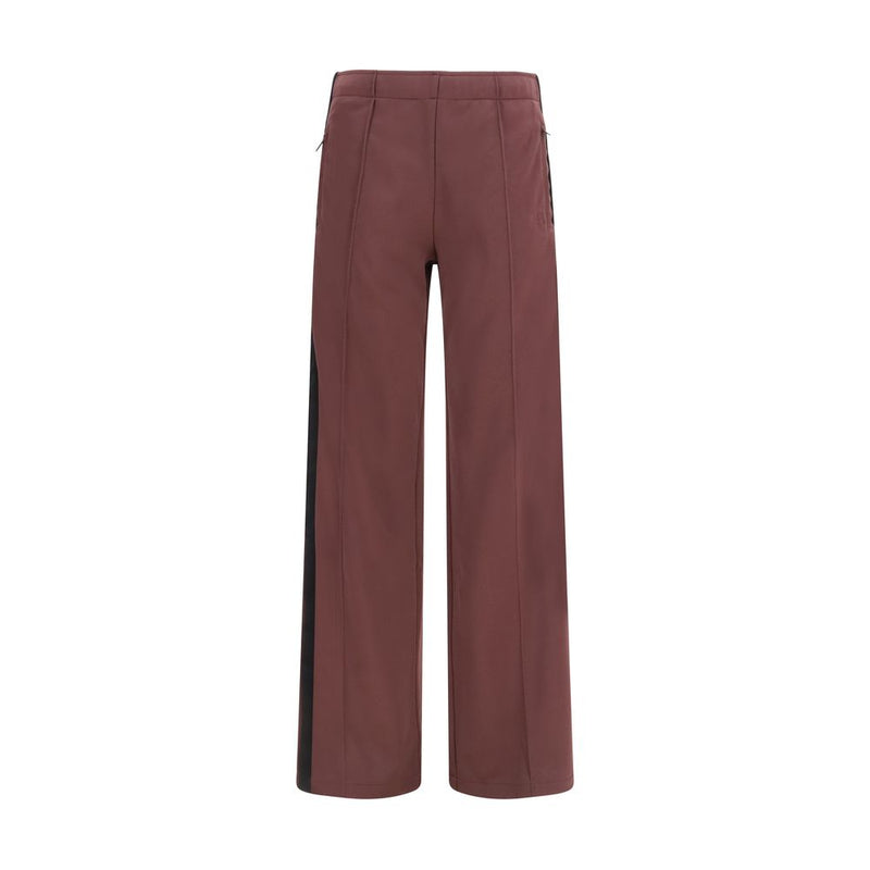 Courrèges Bordeaux Polyester Joggers (Workout Pants)
