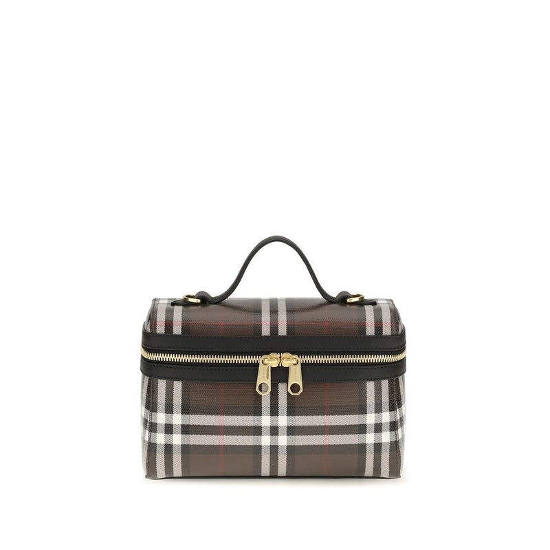 Burberry Brown Cotton Shoulder Bag