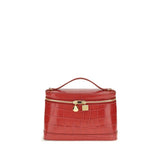 Jacquemus Red Calf Leather Bos Taurus Shoulder Bag