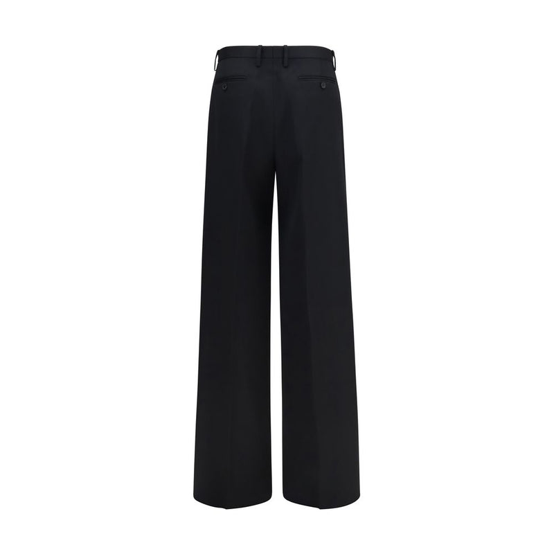 Fendi Black Cotton Casual Pants